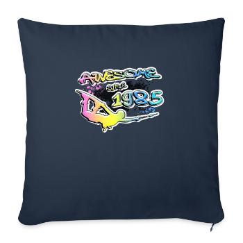 Awesome since 1985. Wakeboard Lifestyle Vintage - Sofa pillowcase 17,3'' x 17,3'' (45 x 45 cm) - navy - Front