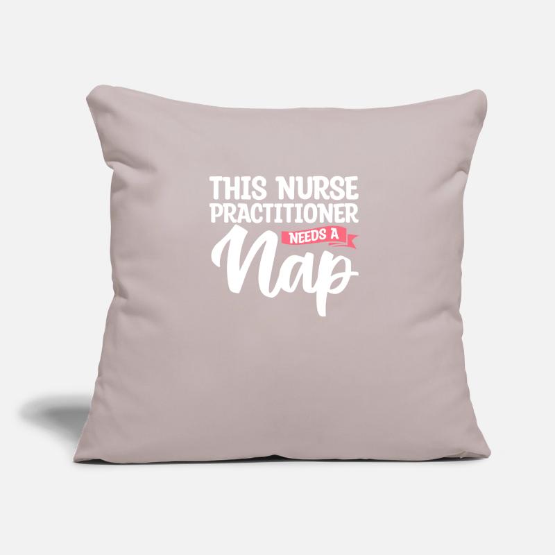 This Nurse Practitioner Needs A Nap NP Sofa pillowcase 17,3'' x 17,3'' (45 x 45 cm)