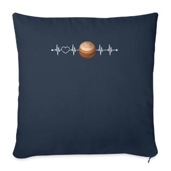 Jupiter - Sofa pillowcase 17,3'' x 17,3'' (45 x 45 cm) - navy - Front