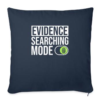 Crime Scene Investigator Design Für Forensiker - Sofakissenbezug 45 x 45 cm - Navy - Vorne