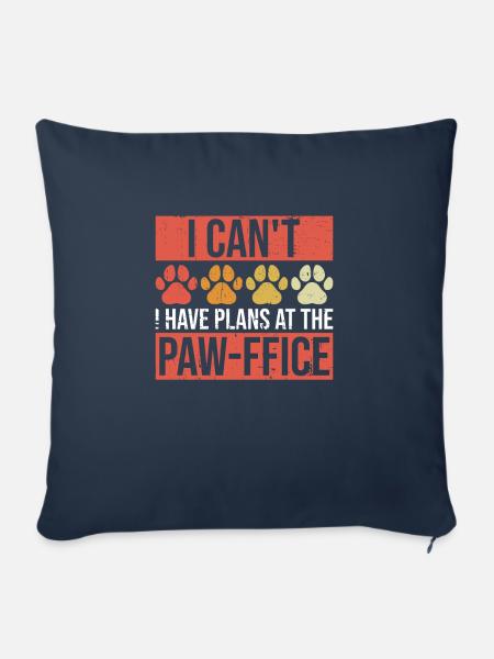 Hunde-hindernis-trainingsdesign Für - Sofakissenbezug 45 x 45 cm - Navy