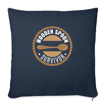 Wooden Spoon SurvivorI Survived Wooden Spoon - Sofa pillowcase 17,3'' x 17,3'' (45 x 45 cm) - navy - Front