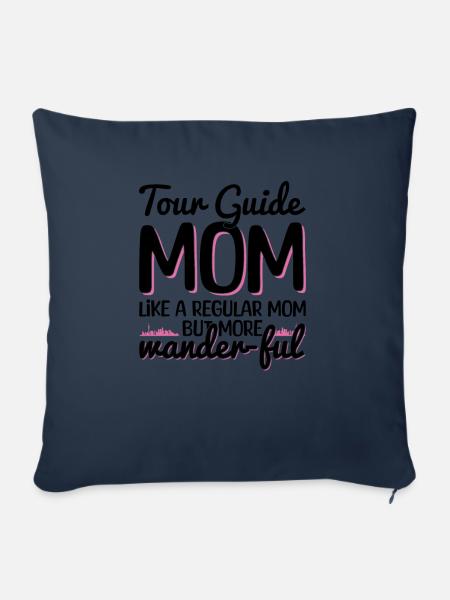 Reiseberater-mutter-design Für Eine - Sofakissenbezug 45 x 45 cm - Navy