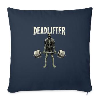 Workout Training Fitness Lifting Gym - Sofa pillowcase 17,3'' x 17,3'' (45 x 45 cm) - navy - Front
