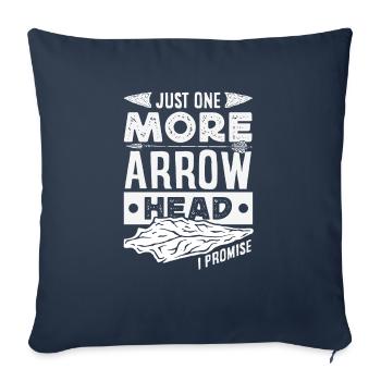 Arrowhead Hunter Archery Arrowhead - Sofa pillowcase 17,3'' x 17,3'' (45 x 45 cm) - navy - Front