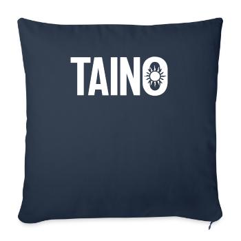 Taino-Indianer Puerto Rico Boricua Puerto-Ricaner - Sofakissenbezug 45 x 45 cm - Navy - Vorne