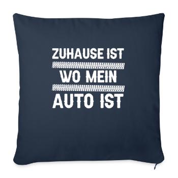 Autos Autofahren Autofahrer Geschenk - Sofakissenbezug 45 x 45 cm - Navy - Vorne