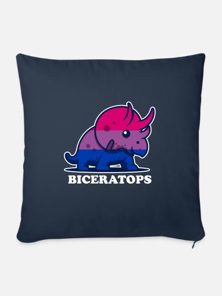 bi pride - Sofakissenbezug 45 x 45 cm - Navy