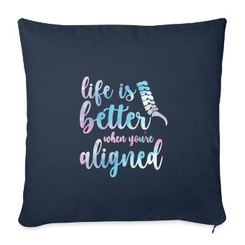 Chiropractor Chiropractic Best Chiropractor - Sofa pillowcase 17,3'' x 17,3'' (45 x 45 cm) - navy - Front