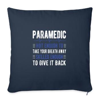 Notfallsanitäter Paramedic Rettungskraft Sanitäter - Sofa pillowcase 17,3'' x 17,3'' (45 x 45 cm) - navy - Front