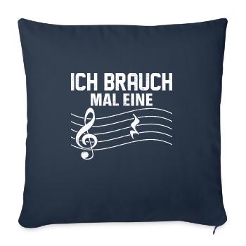 Musiklehrer Musiker Klavierspieler Geschenk - Sofakissenbezug 45 x 45 cm - Navy - Vorne