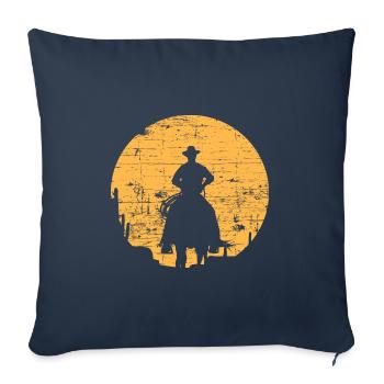 Cowboy - Sofakissenbezug 45 x 45 cm - Navy - Vorne