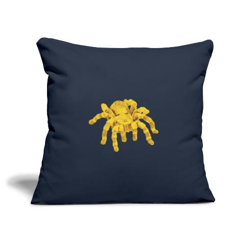 Spider gold - Sofa pillowcase 17,3'' x 17,3'' (45 x 45 cm)