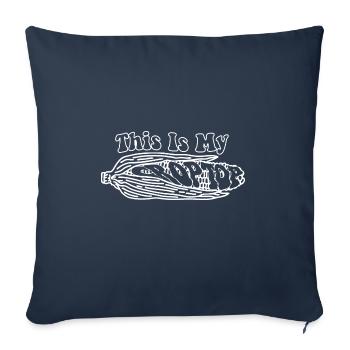 Funny Farming Quotes This Is My Crop Top Farmer - Sofakissenbezug 45 x 45 cm - Navy - Vorne