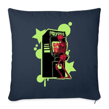Hallo-Score - Sofakissenbezug 45 x 45 cm - Navy - Vorne
