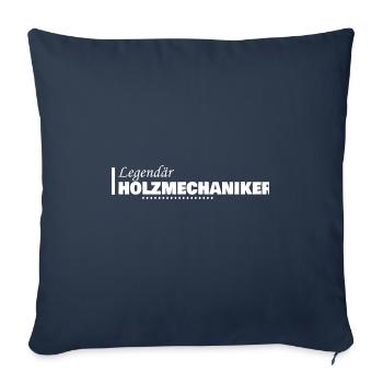 Occupation: Wood mechanic - Sofa pillowcase 17,3'' x 17,3'' (45 x 45 cm) - navy - Front