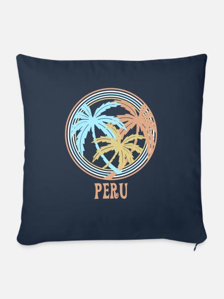 Peru - Sofakissenbezug 45 x 45 cm - Navy