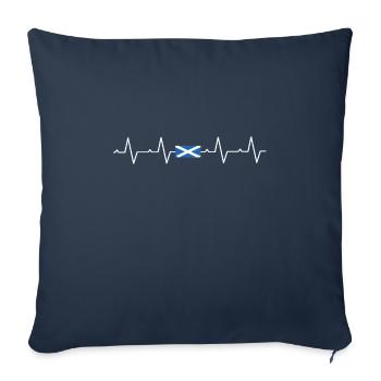 Scotland Scots Scottish flag Scottish - Sofa pillowcase 17,3'' x 17,3'' (45 x 45 cm) - navy - Front