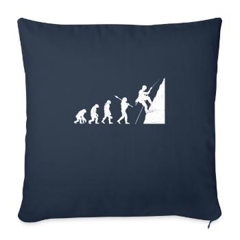 Climbing holiday Climbing Bouldering Climbers - Sofa pillowcase 17,3'' x 17,3'' (45 x 45 cm) - navy - Front