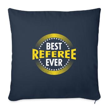 Best Referee ever Shiri - Sofa pillowcase 17,3'' x 17,3'' (45 x 45 cm) - navy - Front