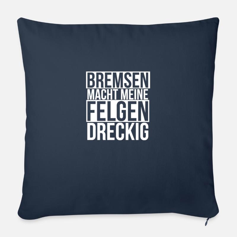 Auto - Sofakissenbezug 45 x 45 cm - Navy