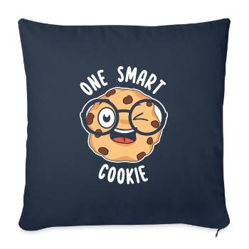 Cookie Smart - Sofakissenbezug 45 x 45 cm - Navy - Vorne