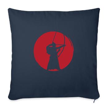 Kyudo Gift - Sofa pillowcase 17,3'' x 17,3'' (45 x 45 cm) - navy - Front