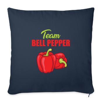 Team Paprika - Sofa pillowcase 17,3'' x 17,3'' (45 x 45 cm) - navy - Front