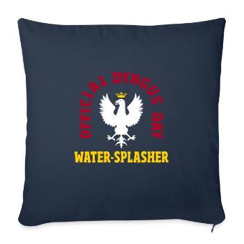 PolniscŚmigus-Dyngus Water Splash - Sofa pillowcase 17,3'' x 17,3'' (45 x 45 cm) - navy - Front