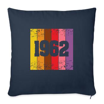 Funny 1962 - Sofa pillowcase 17,3'' x 17,3'' (45 x 45 cm) - navy - Front
