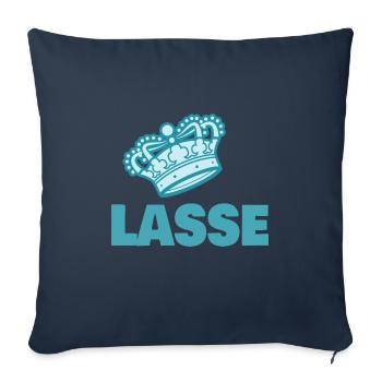 Partir - Housse de coussin décorative 45 x 45 cm - bleu marine - Devant