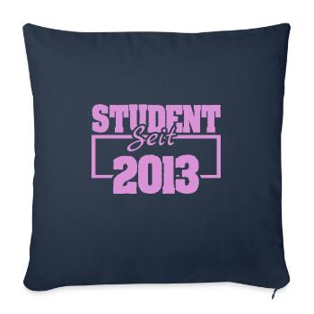 since 2013 - Sofa pillowcase 17,3'' x 17,3'' (45 x 45 cm) - navy - Front