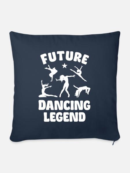 Future Dancing Legend - Sofakissenbezug 45 x 45 cm - Navy