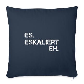 Il dégage quand même un dicton drôle pour festival et - Housse de coussin décorative 45 x 45 cm - bleu marine - Devant