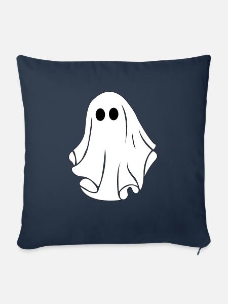GHOST BOO... - Sofakissenbezug 45 x 45 cm - Navy