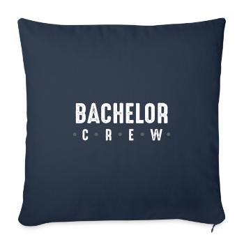 Bachelor Crew - Sofa pillowcase 17,3'' x 17,3'' (45 x 45 cm) - navy - Front