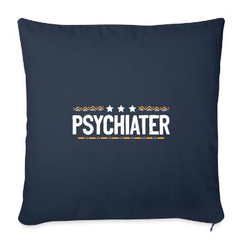 Psychiater Beruf - Sofakissenbezug 45 x 45 cm - Navy - Vorne