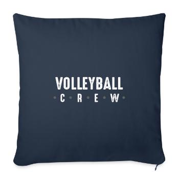 Volleyball Crew - Sofakissenbezug 45 x 45 cm - Navy - Vorne
