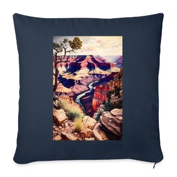 Grand Canyon - Sofakissenbezug 45 x 45 cm - Navy - Vorne