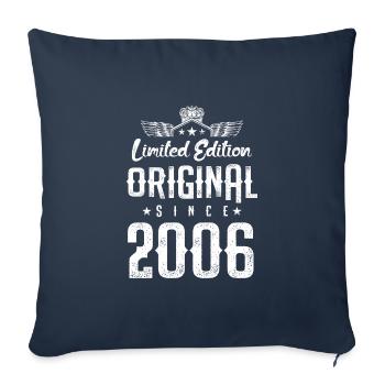 2006 limited edition - Sofakissenbezug 45 x 45 cm - Navy - Vorne