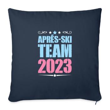 Apres Ski 2023 - Sofakissenbezug 45 x 45 cm - Navy - Vorne