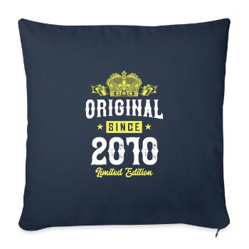 2010 Limited Edition - Sofa pillowcase 17,3'' x 17,3'' (45 x 45 cm) - navy - Front
