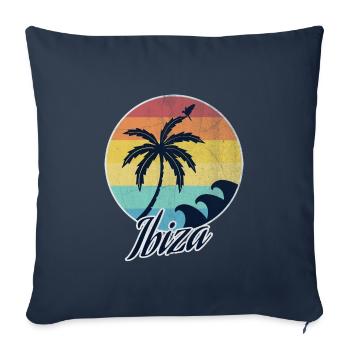 Ibiza - Sofa pillowcase 17,3'' x 17,3'' (45 x 45 cm) - navy - Front