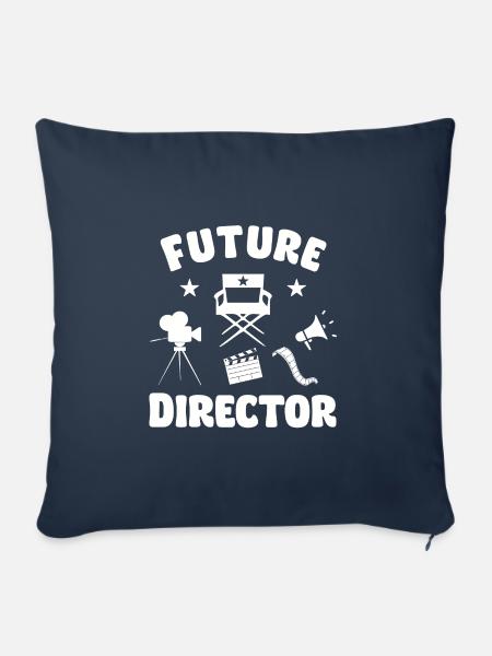 Future Director - Sofakissenbezug 45 x 45 cm - Navy