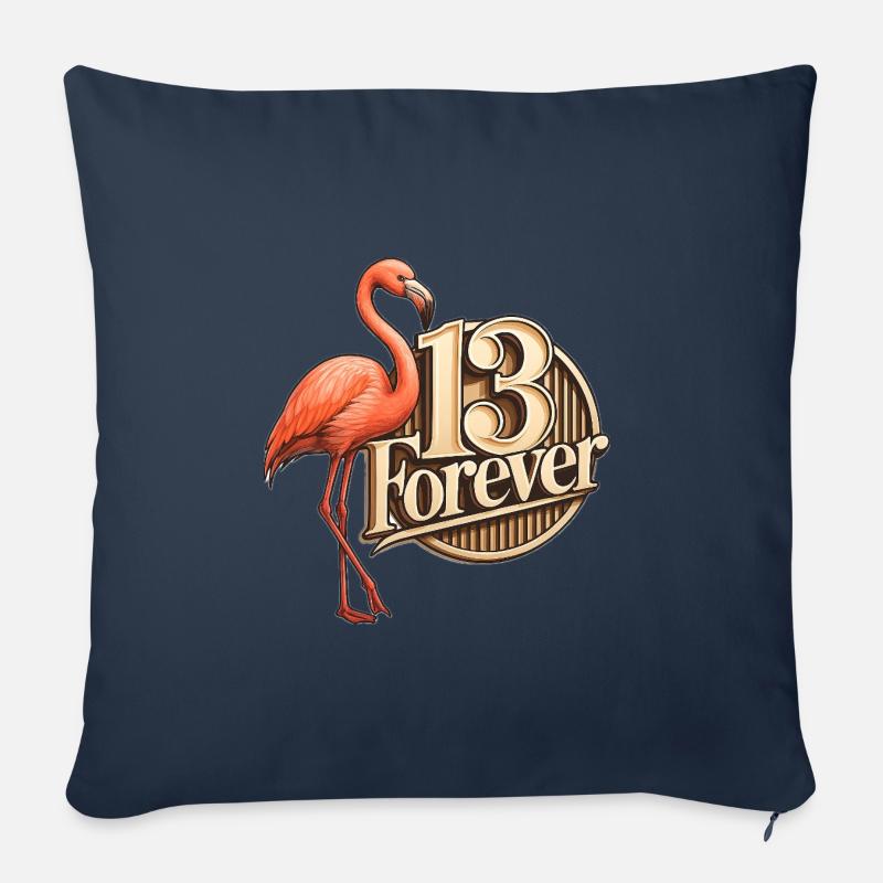 13Flamenco - Sofakissenbezug 45 x 45 cm - Navy