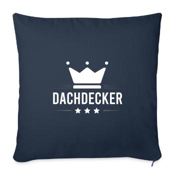 Dachdecker Beruf - Sofakissenbezug 45 x 45 cm - Navy - Vorne