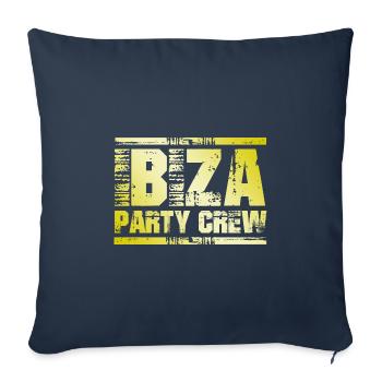 Ibiza Party Crew - Sofa pillowcase 17,3'' x 17,3'' (45 x 45 cm) - navy - Front