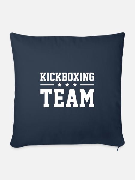 Kickboxing Team - Sofakissenbezug 45 x 45 cm - Navy