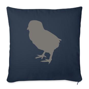 Küken - Sofakissenbezug 45 x 45 cm - Navy - Vorne
