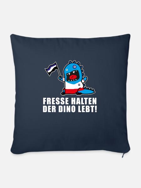 Dino - Sofakissenbezug 45 x 45 cm - Navy